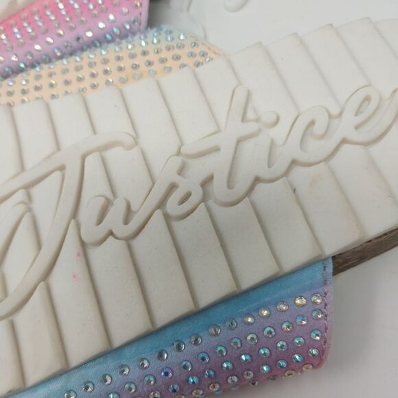 Justice Sandals. Young Girls. Size 4. - Picture 11 of 16